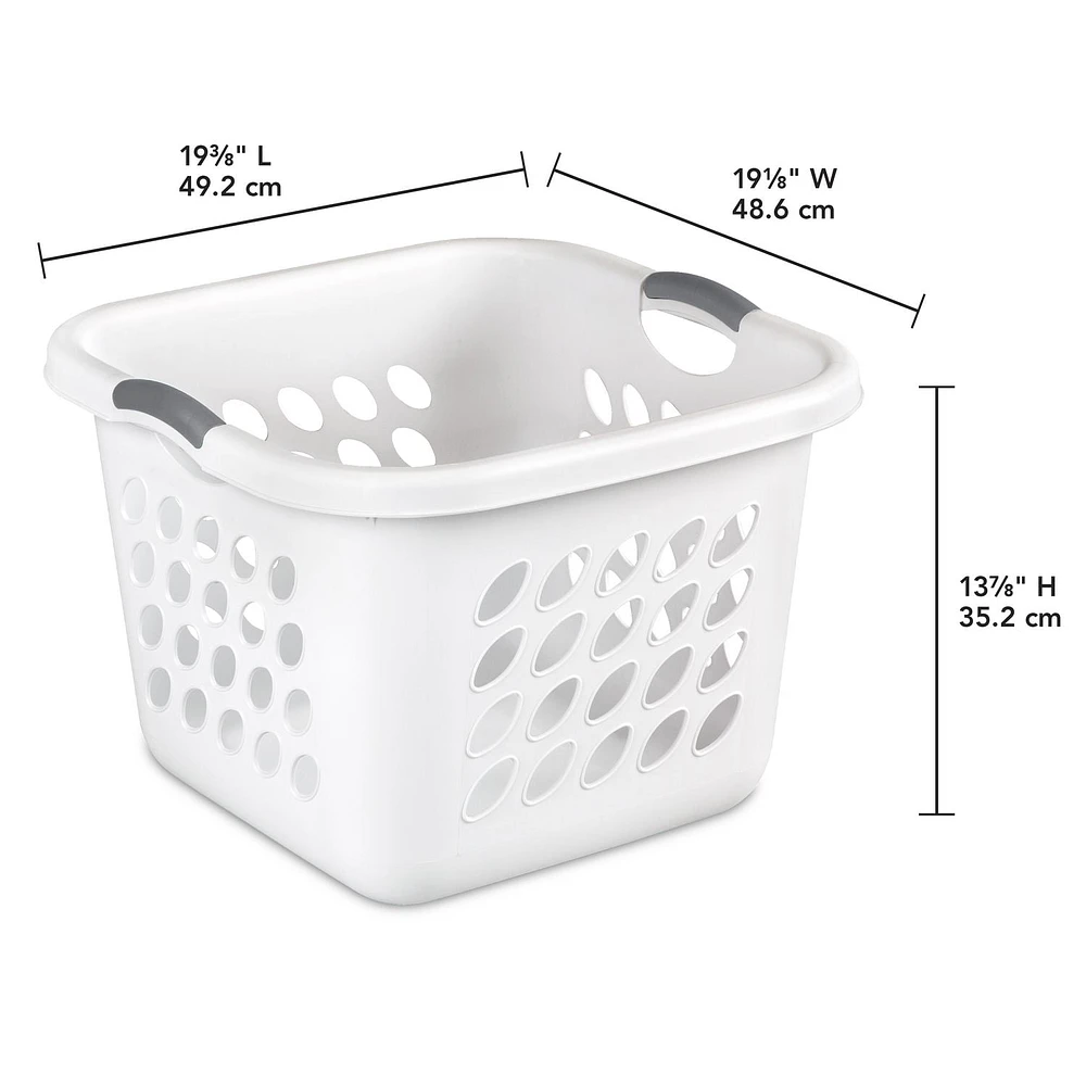 Sterilite 53  Liter Laundry Basket - Green, 53L