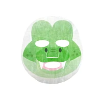 Pretty Animalz Alligator Sheet Mask, Alligator Printed Sheet Mask, 21ml, Vitalizing