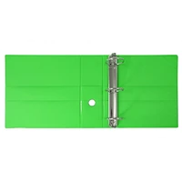 Pen + Gear 3” Deluxe View Vinyl Binder, O-Ring, GREEN