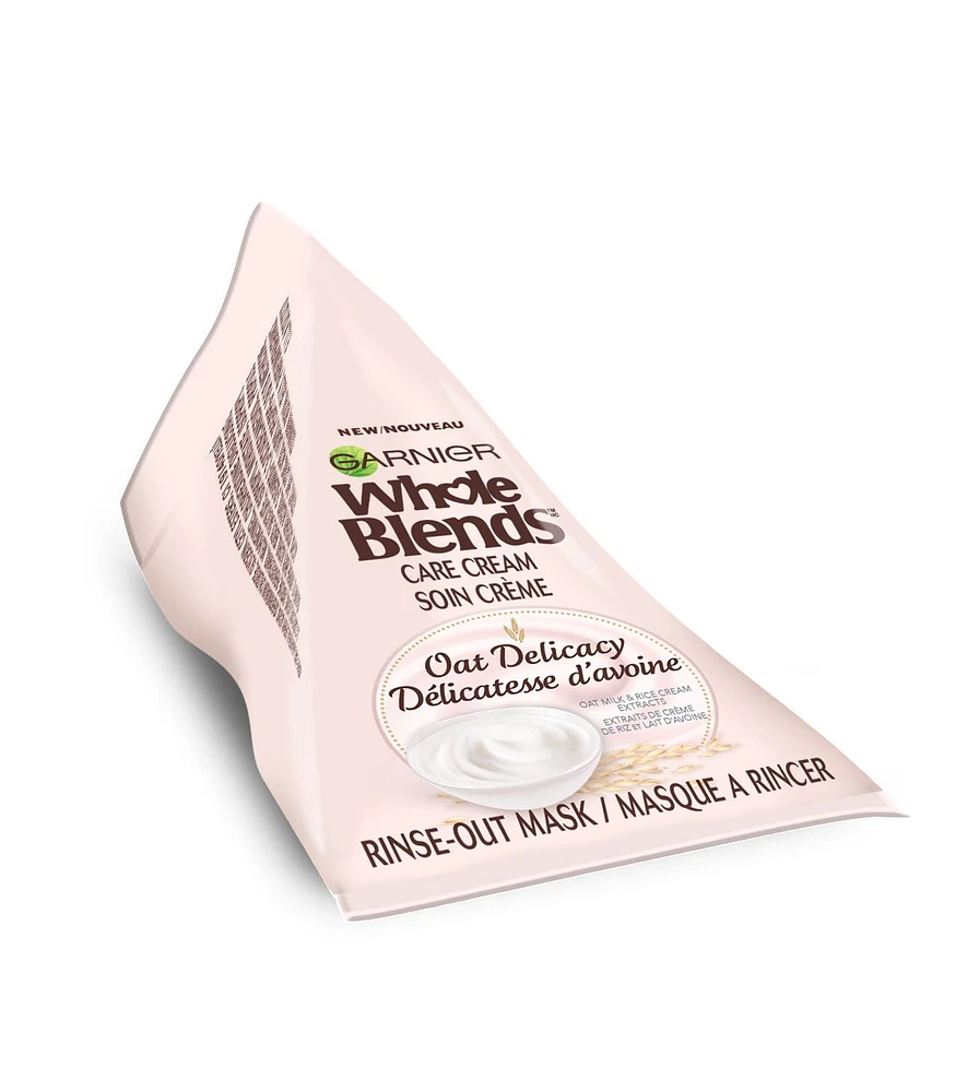 Garnier Oat Delicacy RINSE-OUT Mask Treatment  with Oat Milk & Rice CREAM<br>EXTRACTS, Paraben-Free, 20 ml