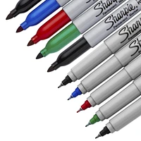 Sharpie Permanent Markers, Fine and Ultra-Fine Points, Assorted, 10 Count