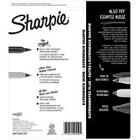 Sharpie Permanent Markers, Fine and Ultra-Fine Points, Assorted, 10 Count