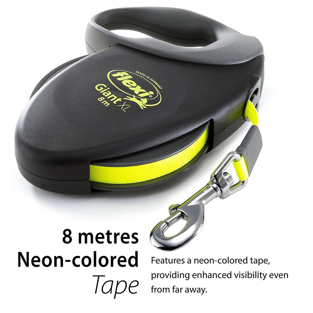 Flexi Giant - 8m Tape Retractable Dog Leash