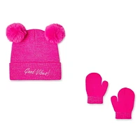 George Toddler Girls' Hat and Mitts 2-Piece Set