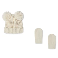 George Toddler Girls' Hat and Mitts 2-Piece Set