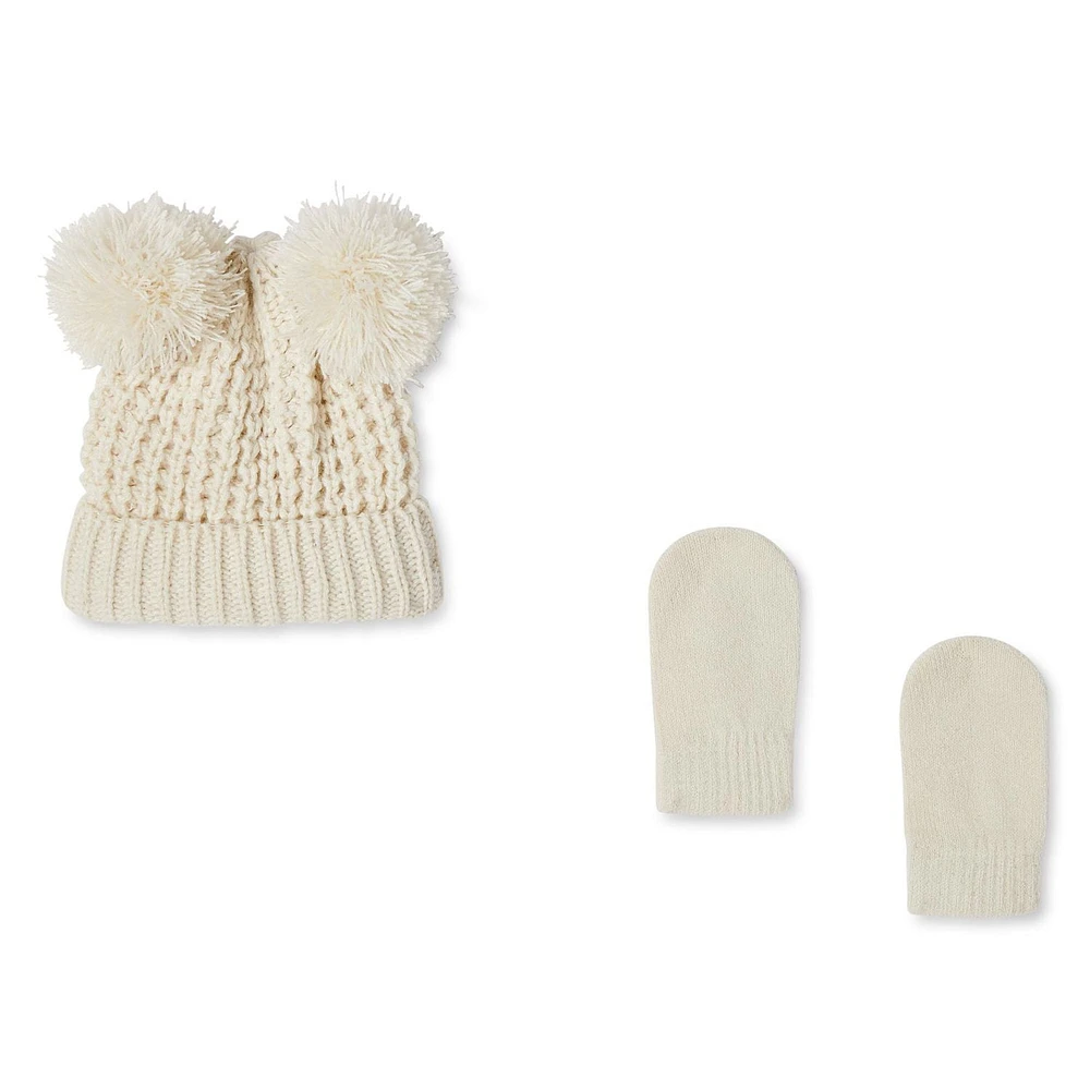 George Toddler Girls' Hat and Mitts 2-Piece Set