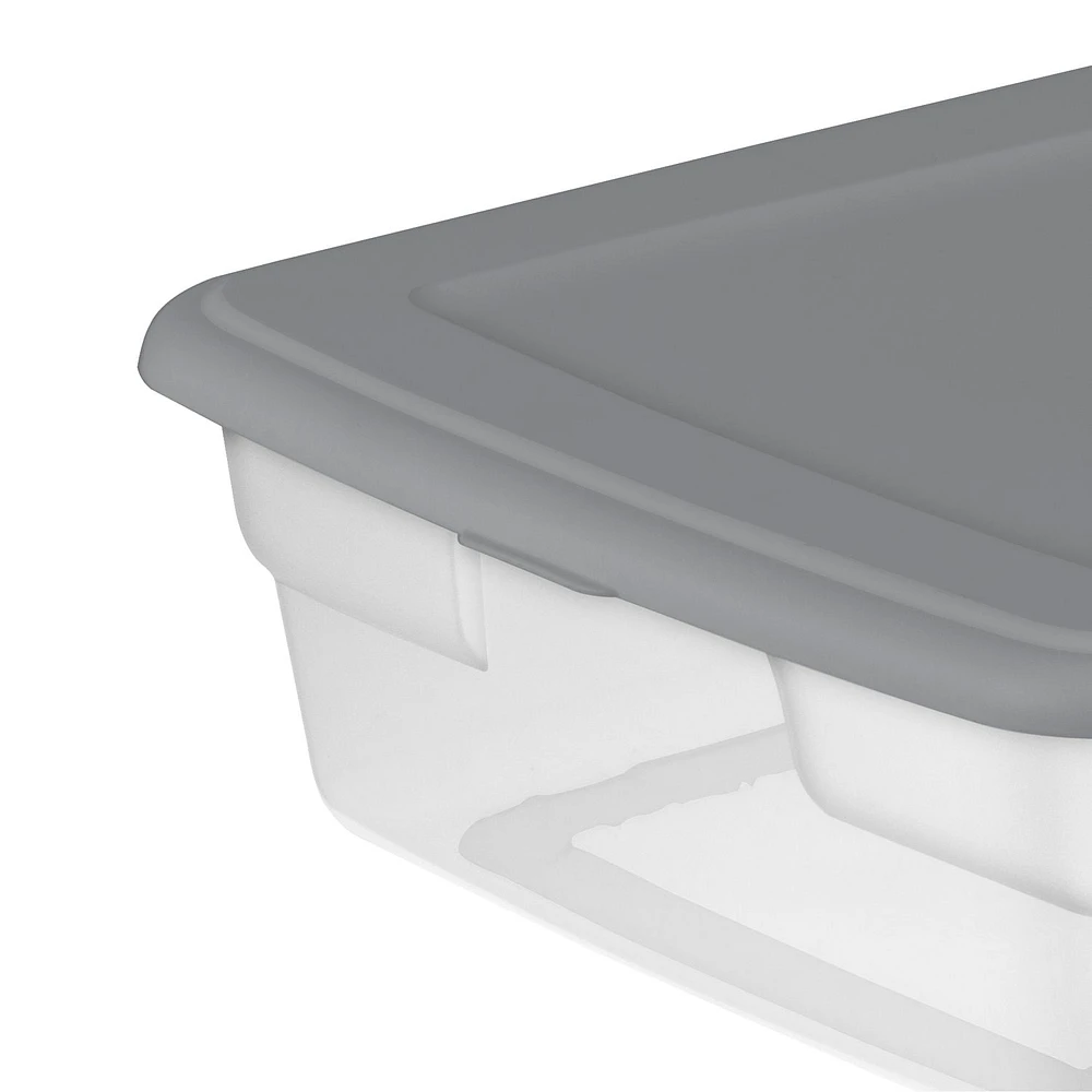 Sterilite Set of (2) 28 Qt./26 L Storage Box, (2)26L