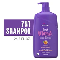 Aussie Total Miracle with Apricot & Macadamia Oil, Paraben Free Shampoo, 778 mL