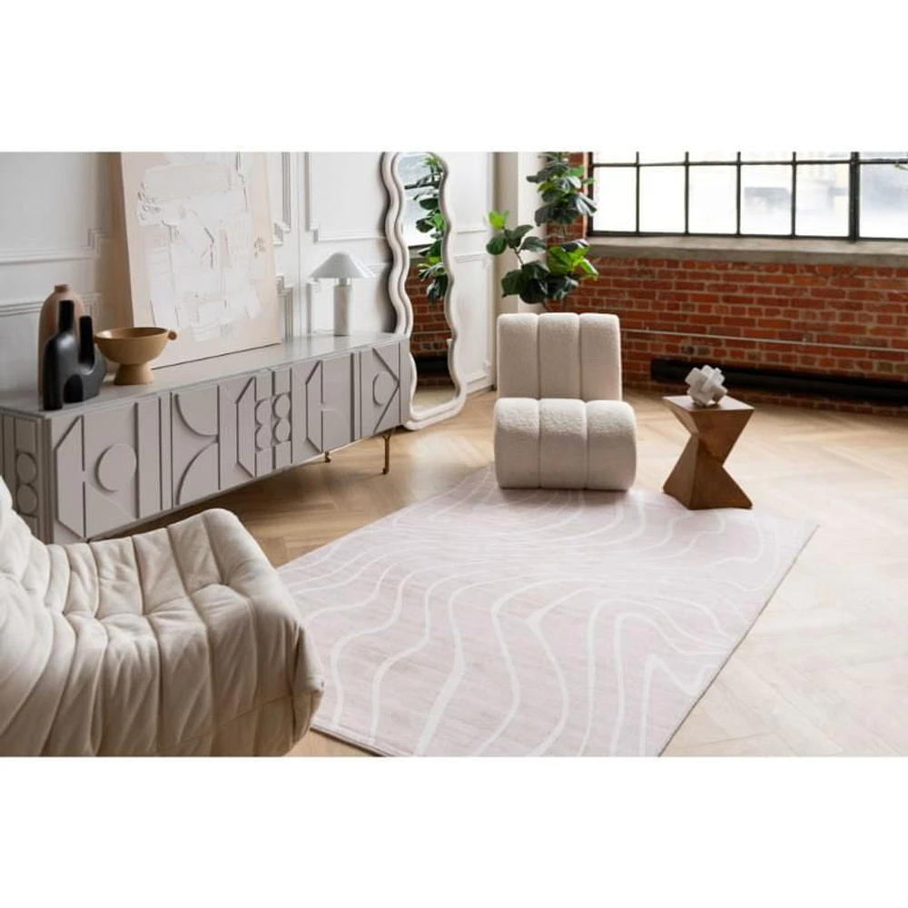 Minimalist Modern Abstract Indoor Area Rug