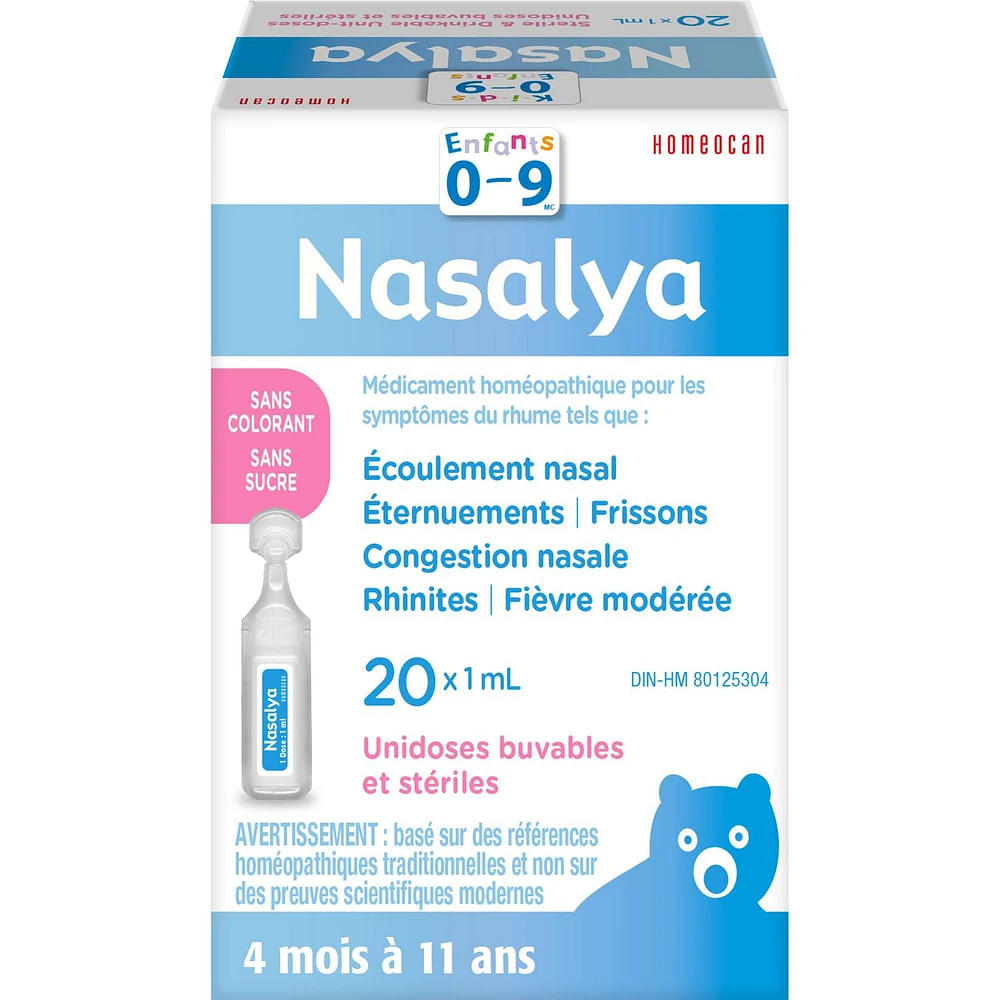 Kids 0-9 Nasalya Homeopathic Medicine