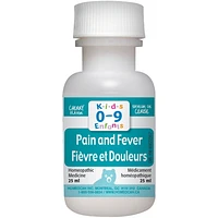 Kids 0-9 Pain and Fever Homeopathic Medicine