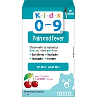 Kids 0-9 Pain and Fever Homeopathic Medicine