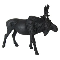 Canadiana Black Moose Statue