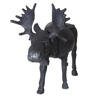 Canadiana Black Moose Statue