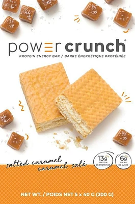 Power Crunch Protein Energy Bars Salted Caramel 5 pack (5 x 40g) 200g