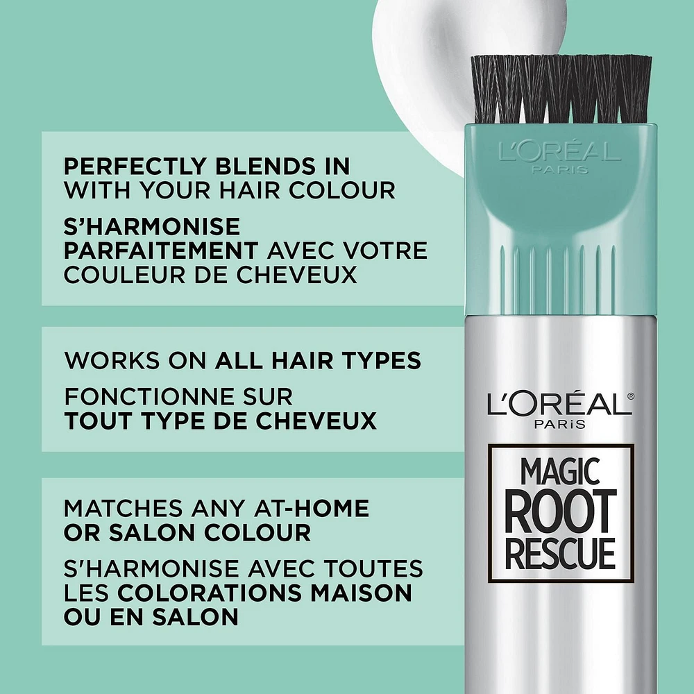 L'Oréal Paris Magic Root Permanent, Retouche Permanente des Racines Couverture des gris à 100%