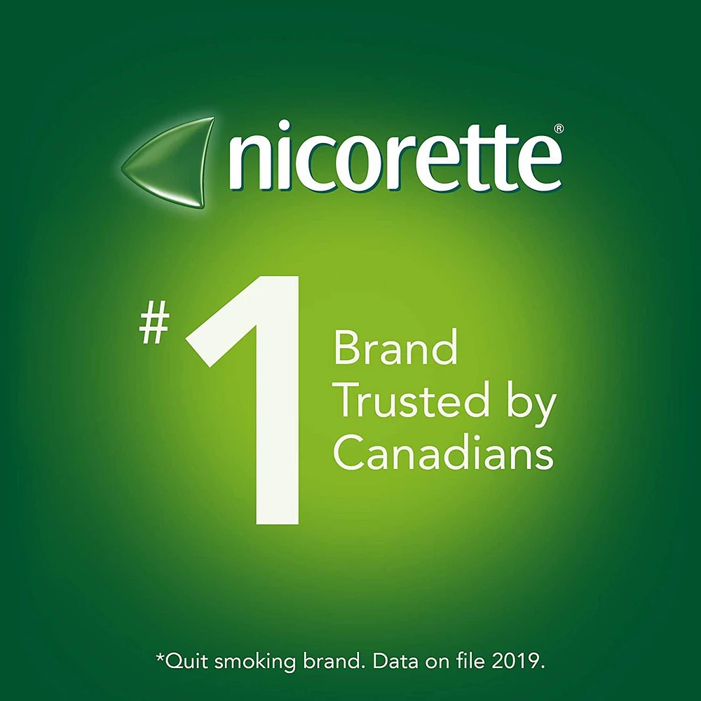 Nicorette Nicotine  Lozenges, Quit Smoking Aid, Mint, 4mg, 80 Count