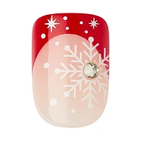 imPRESS Holiday Press-On Nails - Short Length - Square Shape - 30 Ct., imPRESS Holiday