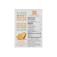 Joyburst Clear Protein Isolate Drink, Orange Mango, 4 x 355mL