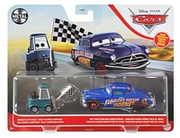 Disney Pixar Cars 3 Double Clutch Daley & Dirt Track Fabulous Hudson Hornet 2-Pack