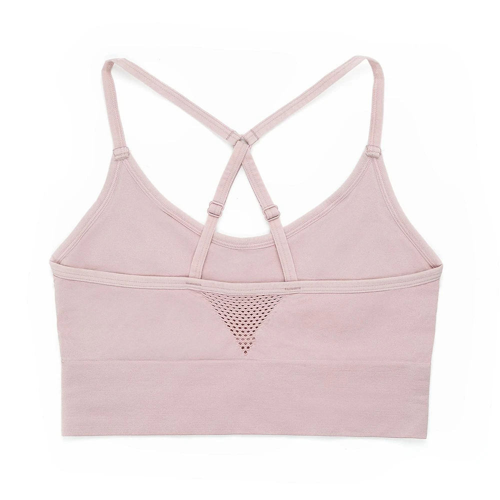 Paq. de 2 bustiers longs sans coutures Reebok pour dames
