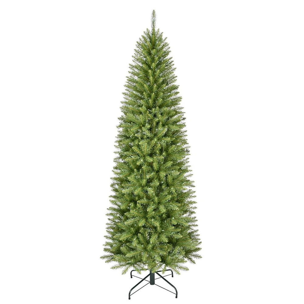 Puleo 7ft Pre-lit Slim Keyport Spruce Tree