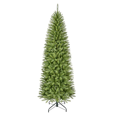 Puleo 7ft Pre-lit Slim Keyport Spruce Tree