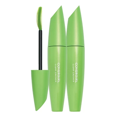 COVERGIRL Pack éco. Mascara Clump Crusher by Lash Blast, 20X plus de volume, brosse double face, tenue longue durée, 100% Sans Cruauté 20x plus de volume