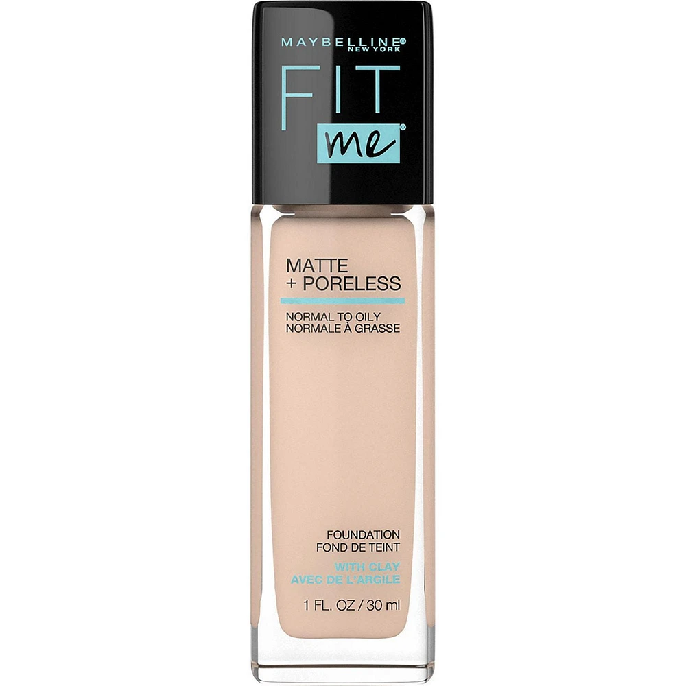 Maybelline New York Fit Me®, Matte + Poreless Liquid Foundation