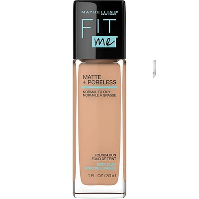 Fond de teint liquide Matte + Poreless Fit Me® Maybelline New York Fond de teint Matte + Poreless Fit Me