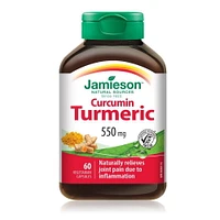 Jamieson Curcumin Turmeric 550 mg Capsules, 60 capsules