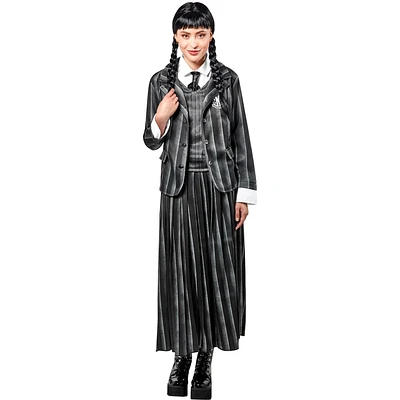 Déguisement Uniforme de Wednesday Addams Nevermore Academy pour femme