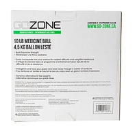 GoZone Medicine Ball, Textured grip