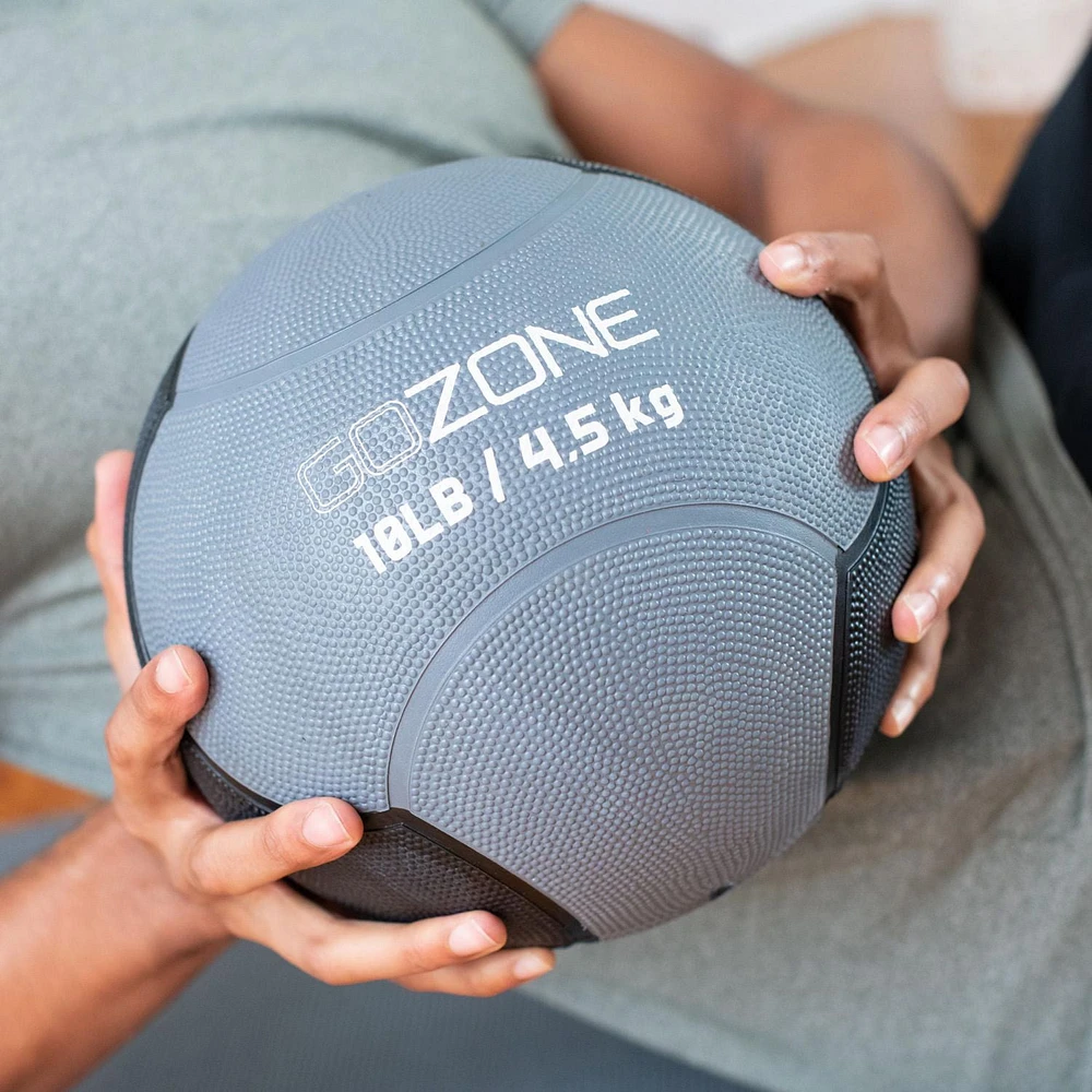 GoZone Medicine Ball, Textured grip