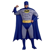 Batman: The Brave and the Bold Deluxe Muscle Chest Batman Plus Men's Costume