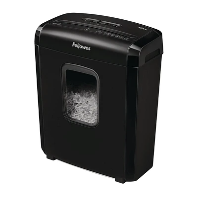 Microshred 6M Micro-Cut Shredder - Black