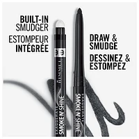 Rimmel Exaggerate Smoke N' Shine Eye Definer, Intense and luminous colour, creamy texture, 100% Cruelty-Free, Gel Formula
