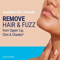 Crème dépilatoire Nair Prépare et lisse visage 50 grammes