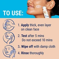 Crème dépilatoire Nair Prépare et lisse visage 50 grammes
