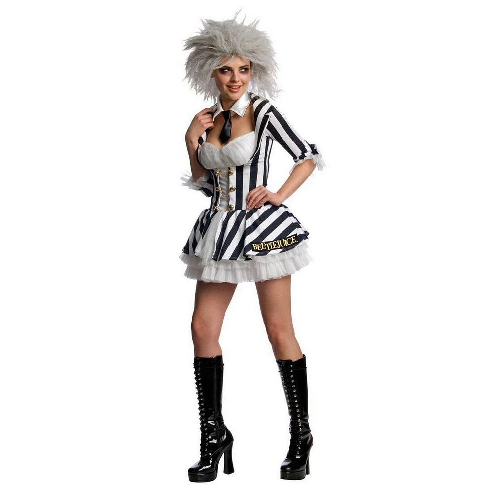 Beetlejuice Corset Dress Women's Costume