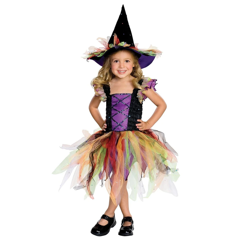 Glitter Witch Girl's Costume