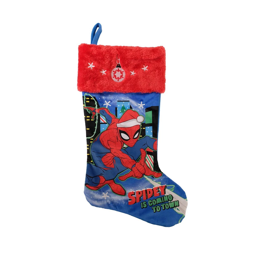 20 Inch Spiderman Christmas Stocking