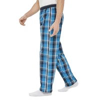 Pantalon de nuit en popeline George pour hommes Tailles P-2XL