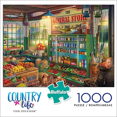 Buffalo Games Country Life Food, Tool and Tackle 1000 Piece Jigsaw Puzzle