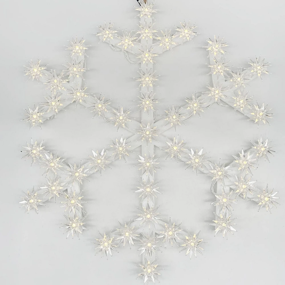 HOLIDAY TIME LIGHTED SNOWFLAKE