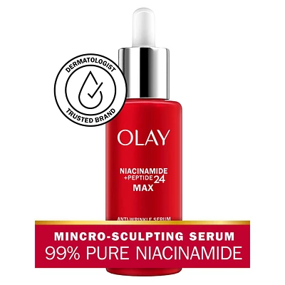 Olay Regenerist MAX Wrinkle Serum with Peptides, 40 mL