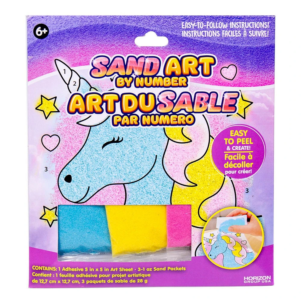 Unicorn Sand Art By Number Kit