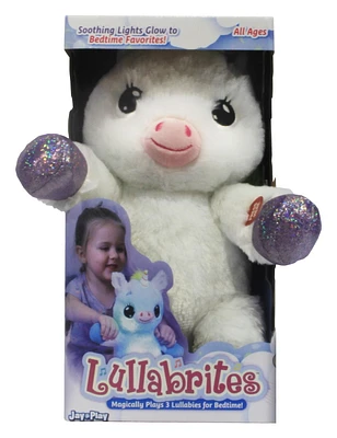 Lullabrites Musical Light Up Plush - Unicorn, Color changing lights!