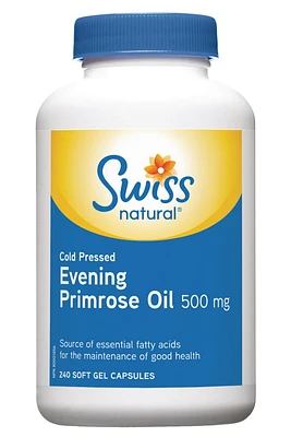 Swiss Natural Evening Primrose Oil 500mg
