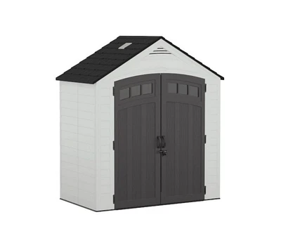 Suncast - Vista 7'x 4' Storage Shed - Ice Cube